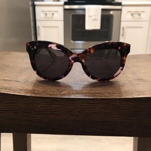 Krewe Julia Sunglasses in Stardust + Buff